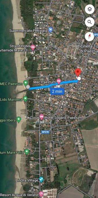 Casa Vacanze Mare Di Paestum公寓 外观 照片