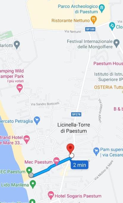 Casa Vacanze Mare Di Paestum公寓 外观 照片